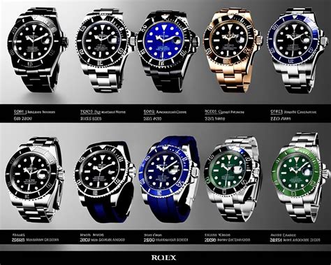 rolex sub-mariner|list of Rolex Submariner models.